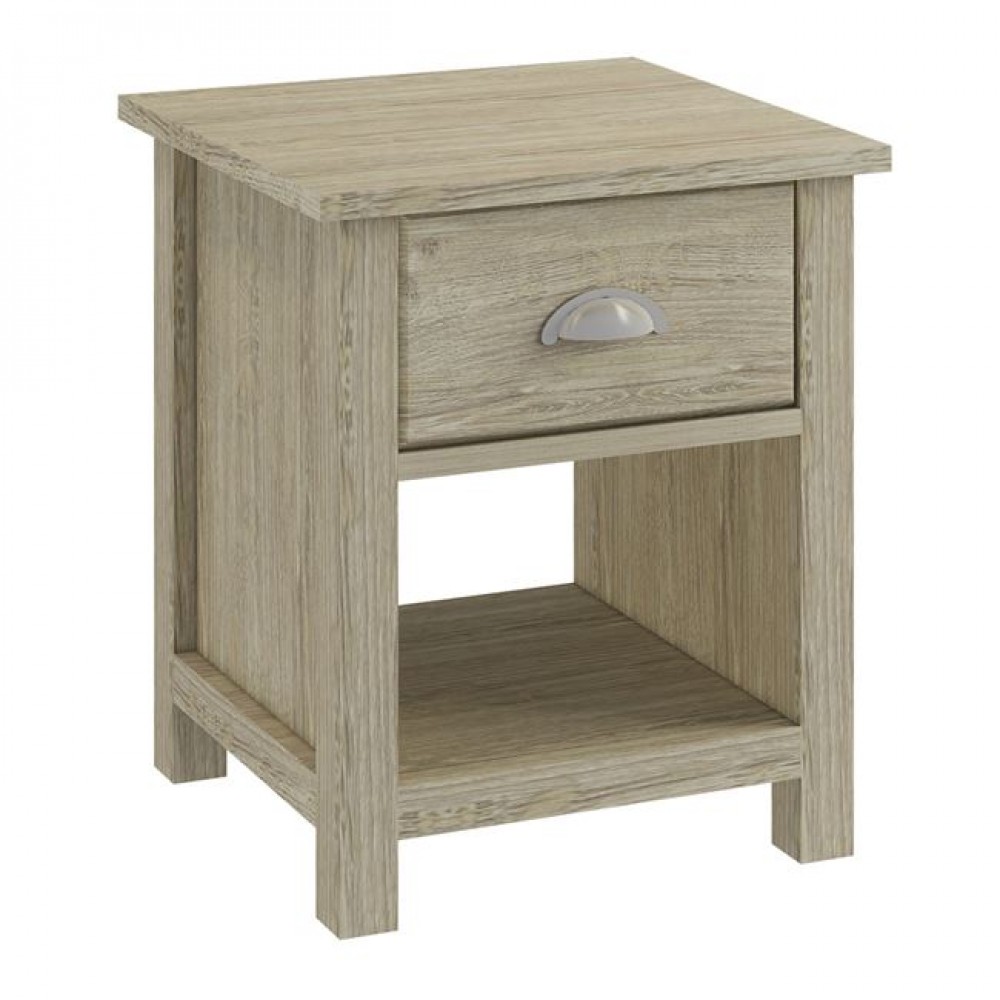 Κομοδίνο "LUXOR" σε σονόμα χρώμα 45x40x50