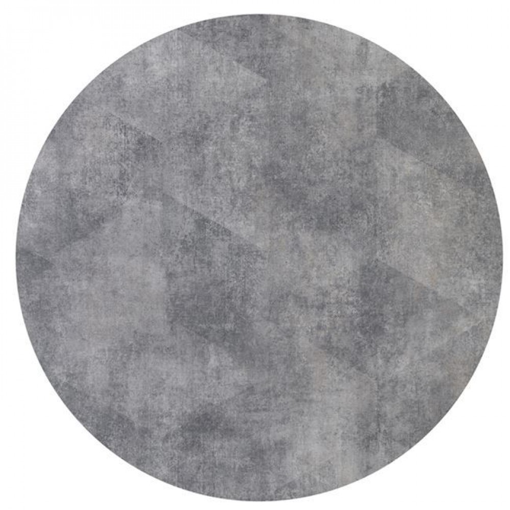 Επιφάνεια τραπεζιού από laminate σε γκρι χρώμα Φ70cm/12mm