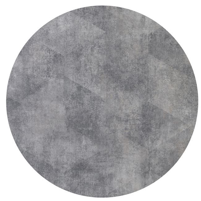 Επιφάνεια τραπεζιού από laminate σε γκρι χρώμα Φ70cm/12mm