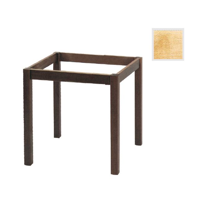 Βάση τραπέζιου ταβέρνας από ξύλο άβαφο 69x69x73