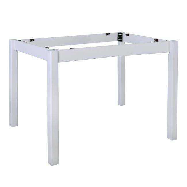 Βάση τραπέζιου ταβέρνας από ξύλο σε χρώμα λευκό 59x99x73