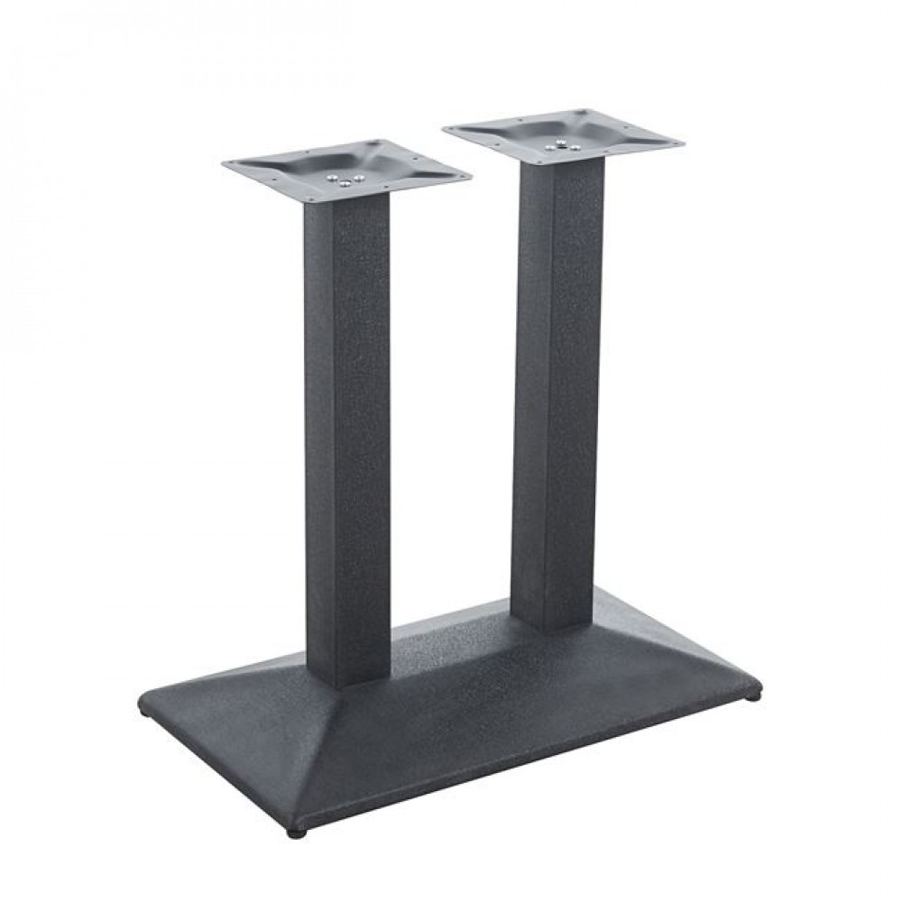 Βάση τραπέζιου από μέταλλο σε χρώμα μαύρο 70x40x72