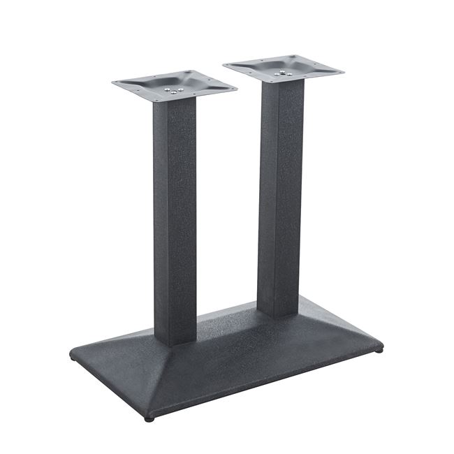 Βάση τραπέζιου από μέταλλο σε χρώμα μαύρο 70x40x72