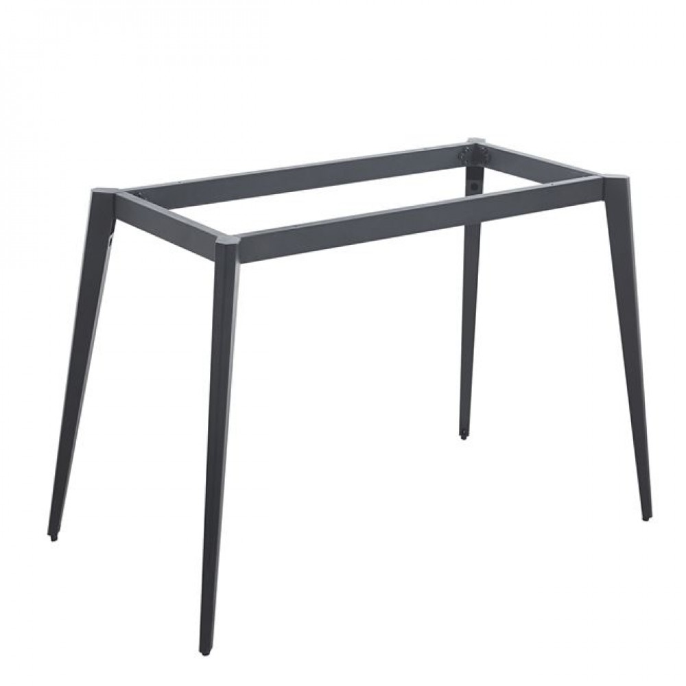 Βάση τραπέζιου από μέταλλο σε χρώμα μαύρο 110x70x72