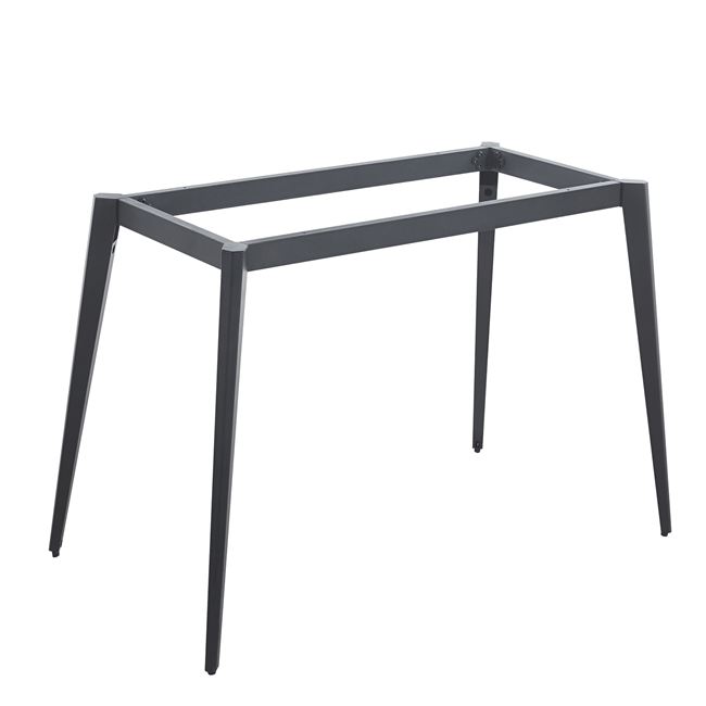 Βάση τραπέζιου από μέταλλο σε χρώμα μαύρο 110x70x72