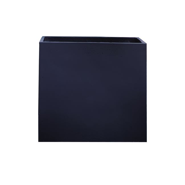 Κασπώ "POT-13" από κεραμικό σε χρώμα μαύρο 61x26x61