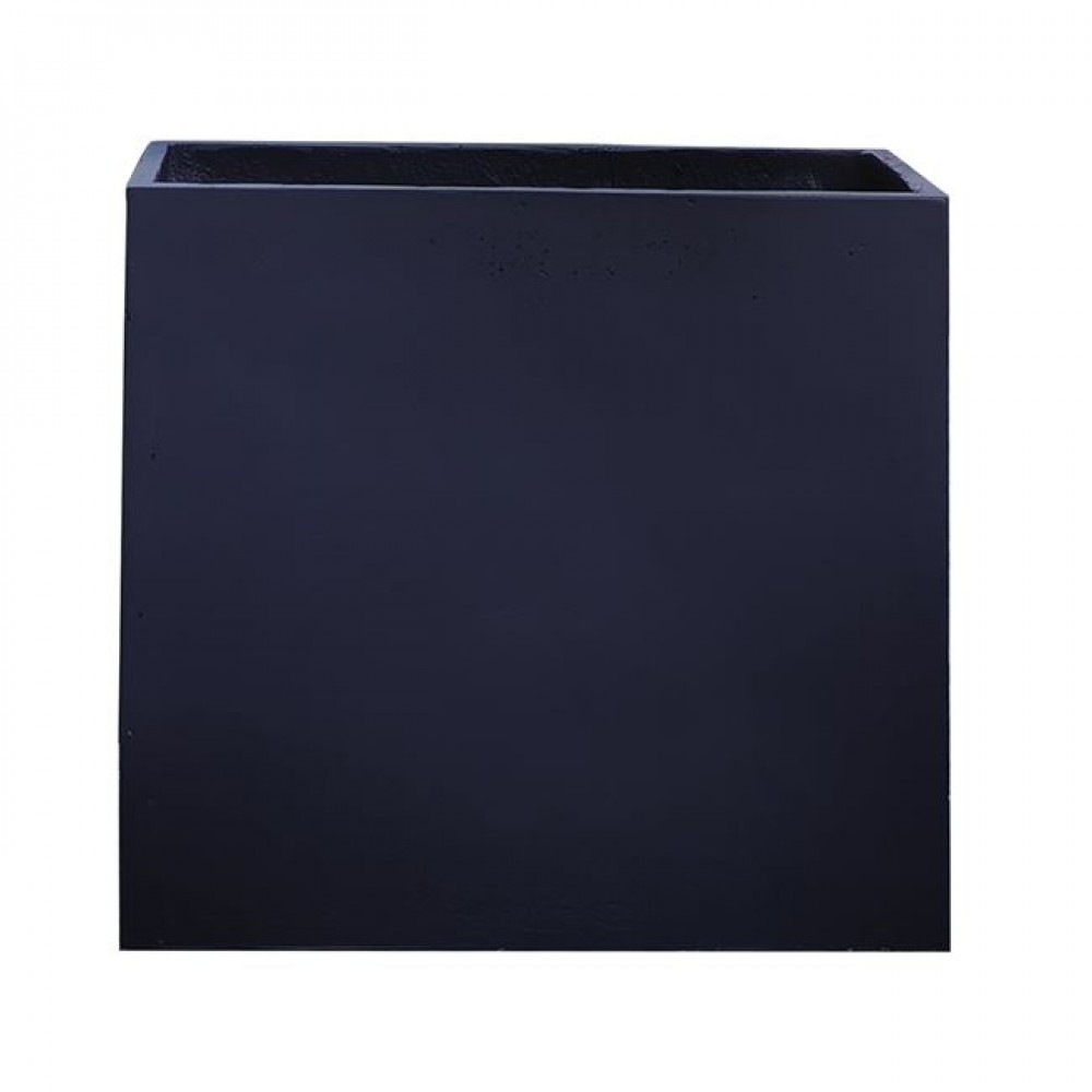 Κασπώ "POT-13" από κεραμικό σε χρώμα μαύρο 71x31x71