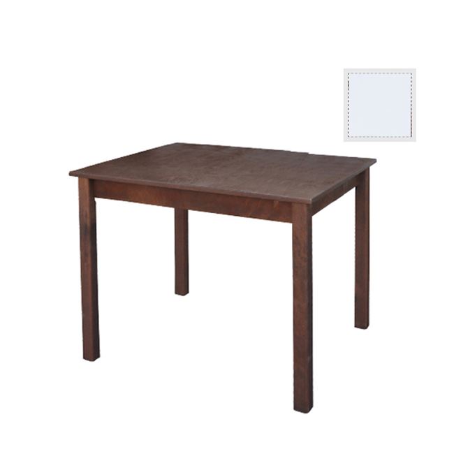 Τραπέζι ταβέρνας από ξύλο σε χρώμα λευκό 70x110x75