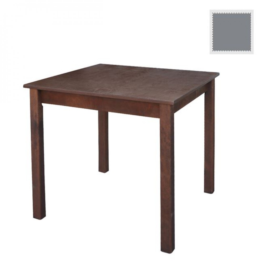 Τραπέζι ταβέρνας από ξύλο σε χρώμα γκρι 80x120x75