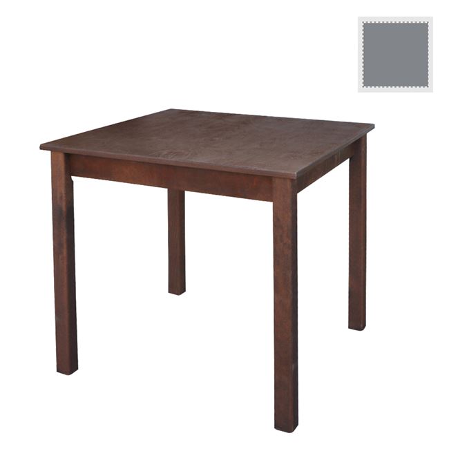 Τραπέζι ταβέρνας από ξύλο σε χρώμα γκρι 80x120x75