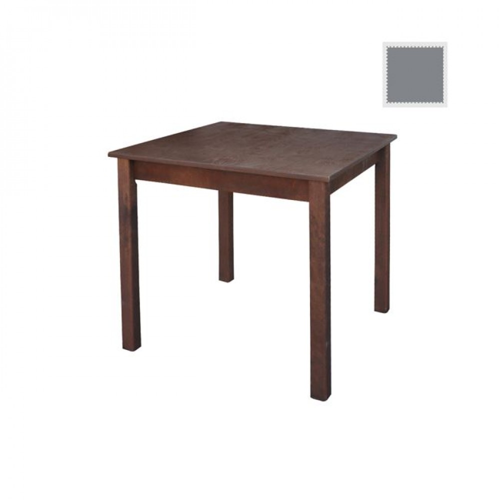 Τραπέζι ταβέρνας από ξύλο σε χρώμα γκρι 70x70x75