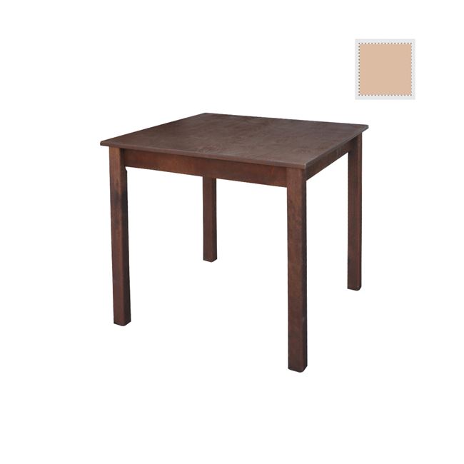 Τραπέζι ταβέρνας από ξύλο σε χρώμα φυσικό 70x70x75