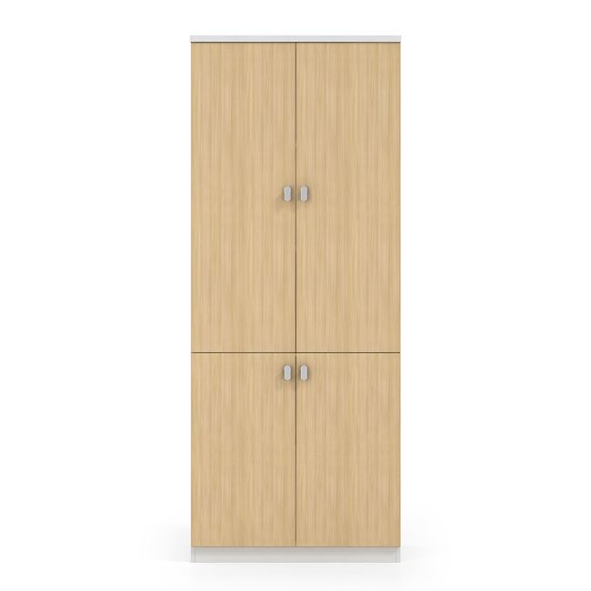 Ντουλάπα γραφείου "THESIS" σε χρώμα λευκό/σονόμα 80x40x200