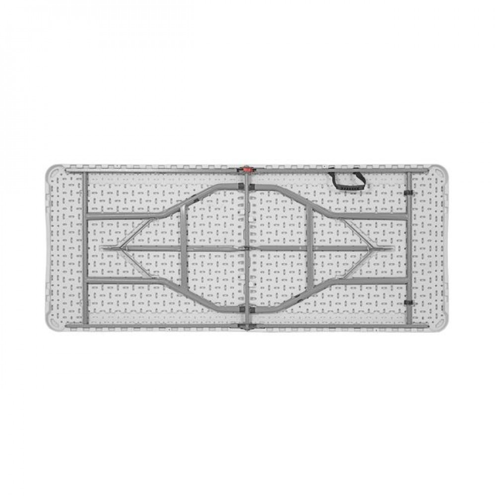 Τραπέζι συνεδρίου "BLOW" πτυσσόμενο από μέταλλο σε λευκό χρώμα 180x75x74