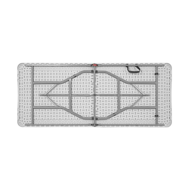 Τραπέζι συνεδρίου "BLOW" πτυσσόμενο από μέταλλο σε λευκό χρώμα 180x75x74