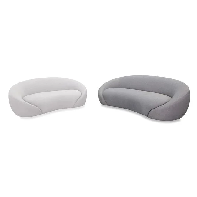 Καναπές τριθέσιος "RAMON" από ύφασμα σε χρώμα γκρι 229x106x78