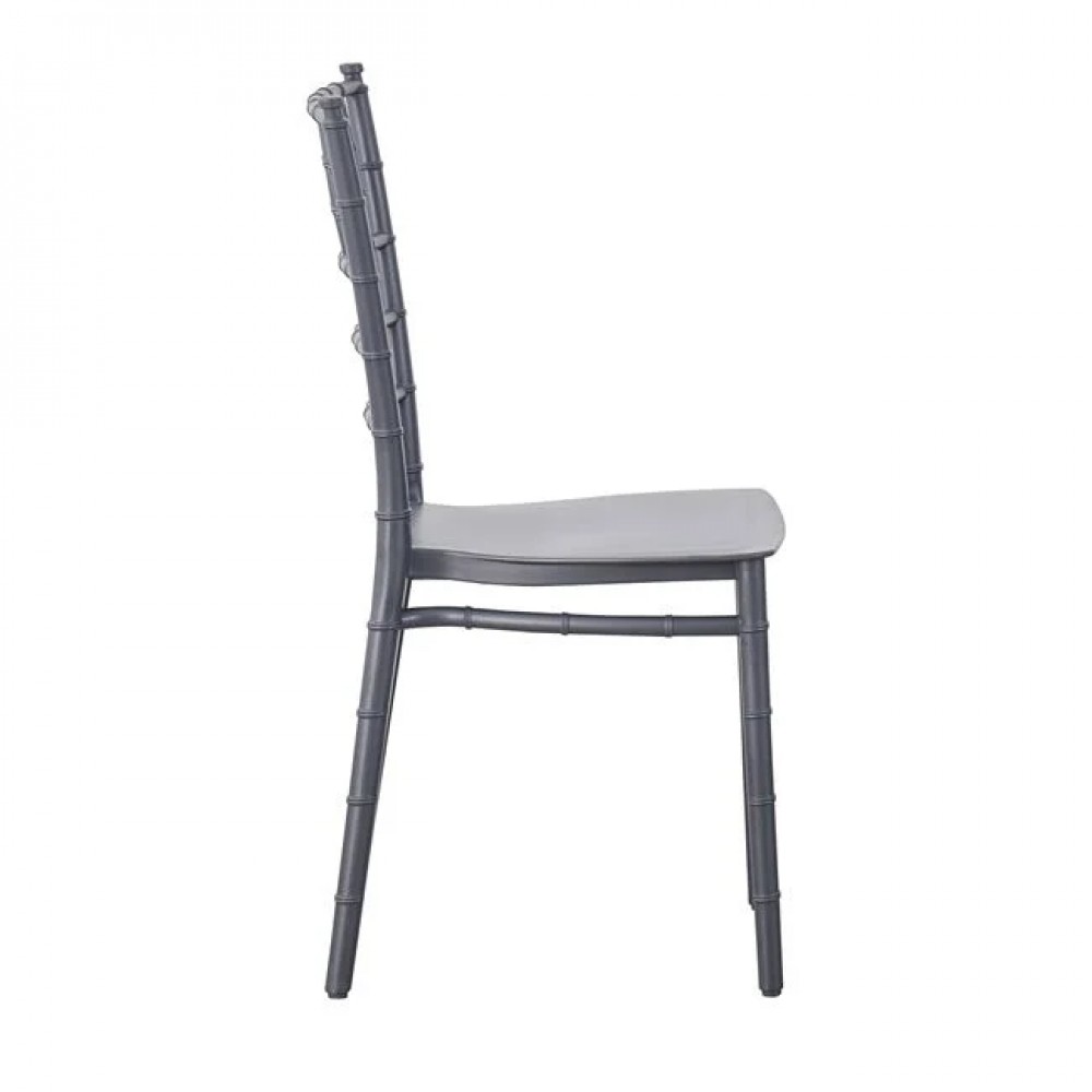 Καρέκλα catering "ILONA" από PP σε χρώμα ανθρακί 40x46x88