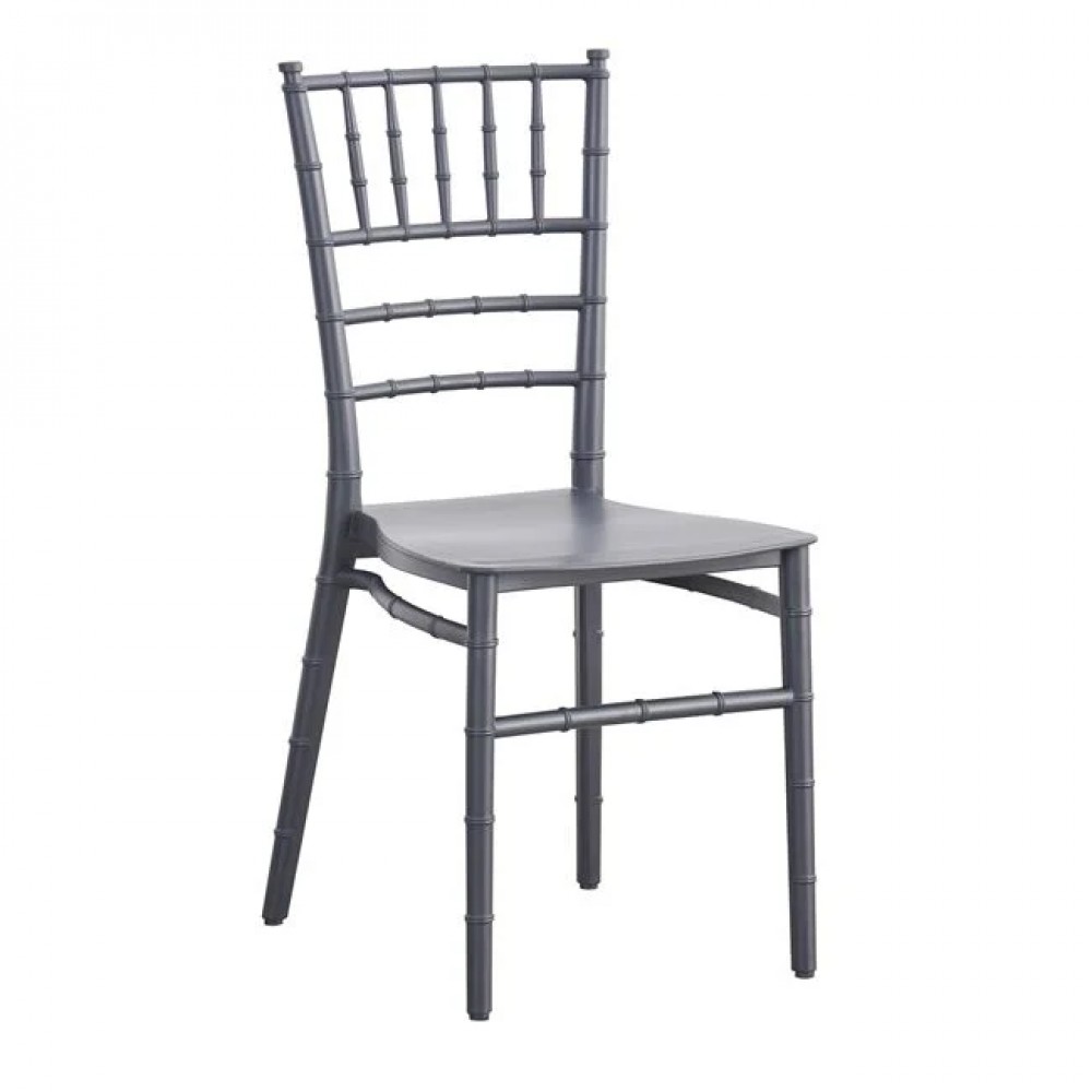 Καρέκλα catering "ILONA" από PP σε χρώμα ανθρακί 40x46x88