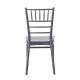Καρέκλα catering "ILONA" από PP σε χρώμα ανθρακί 40x46x88