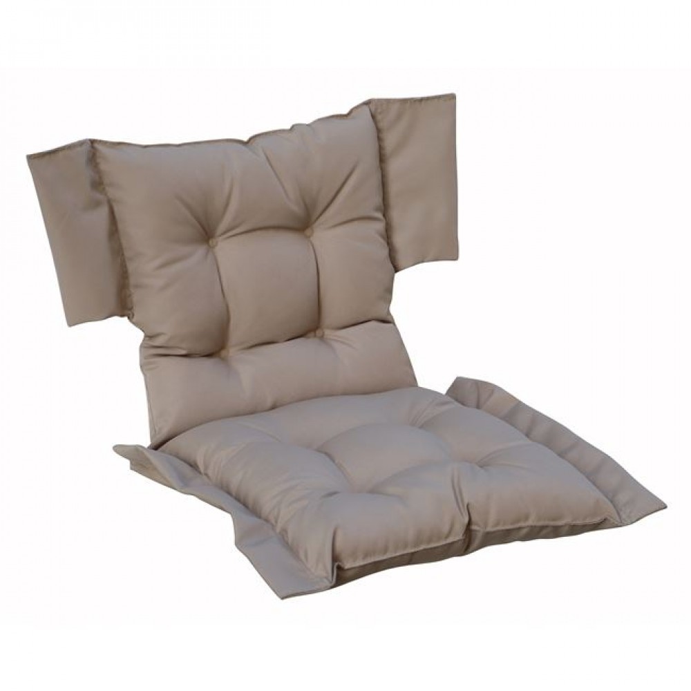 Μαξιλάρι πολυθρόνας σκηνοθέτη από ύφασμα σε χρώμα καπουτσίνο 48/55x75