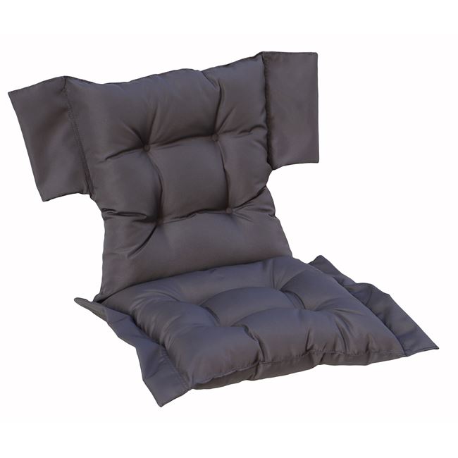 Μαξιλάρι πολυθρόνας σκηνοθέτη από ύφασμα σε χρώμα γκρι 48/55x75