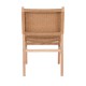 Καρέκλα τραπεζαρίας "COMO" από ξύλο/σχοινί σε χρώμα φυσικό 50x61x85
