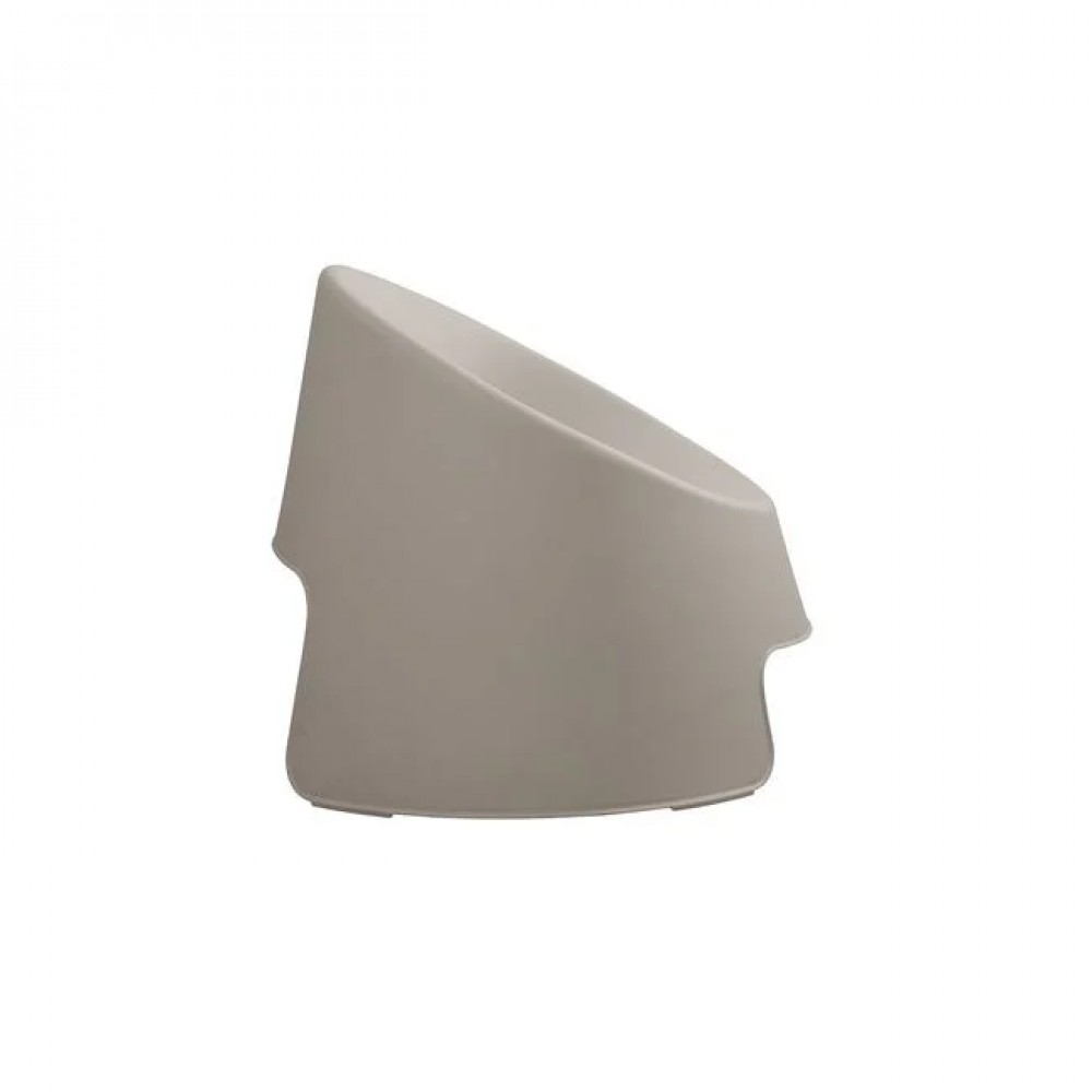 Καρέκλα σαλονιού εξωτερικού χώρου "COLT" από pp σε χρώμα γκρι 84x79x69