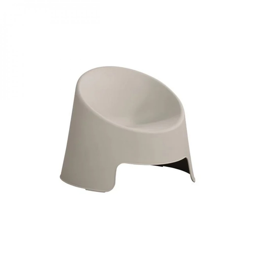 Καρέκλα σαλονιού εξωτερικού χώρου "COLT" από pp σε χρώμα γκρι 84x79x69