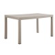 Τραπέζι "DALTON" από μέταλλο/pp σε χρώμα γκρι 141x70x74