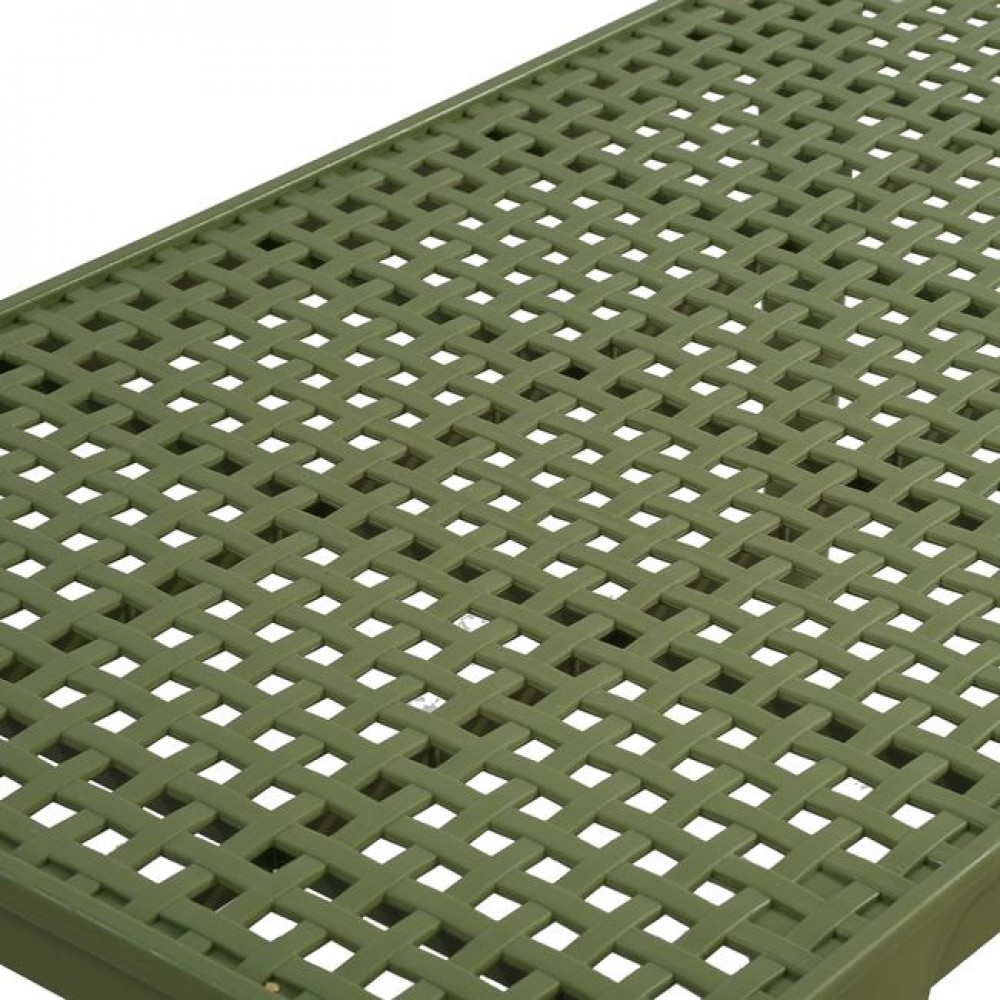 Σετ σαλόνι κήπου "MALAGA" 4τμχ από pp σε χρώμα πράσινο 119x68x82