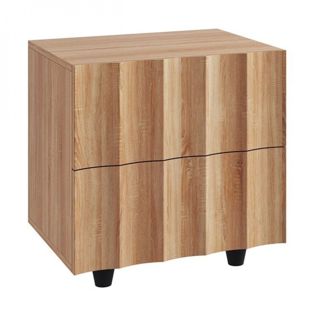 Κομοδίνο "MOTION" σε χρώμα φυσικό 48x40x50