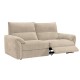 Καναπές τριθέσιος "DALLAS" από ύφασμα σε χρώμα μπεζ 205x95x98