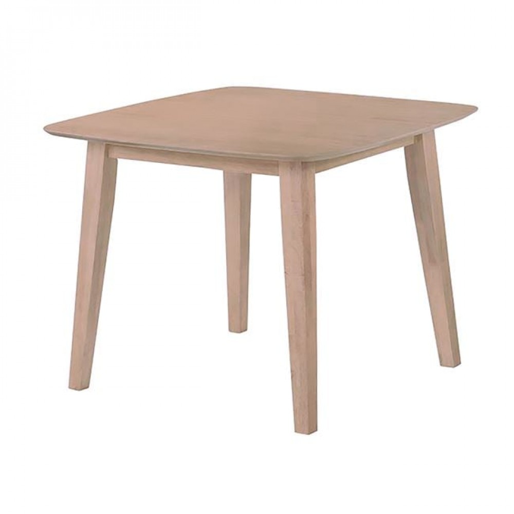 Τραπέζι "DOM" από mdf σε χρώμα oak 90x90x74