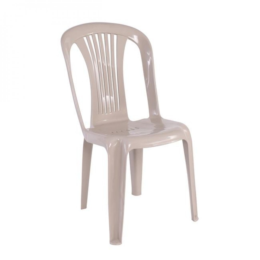 Καρέκλα εξωτερικού χώρου "IRIDE-W" στοιβαζόμενη από pp σε χρώμα καπουτσίνο 47x52x86