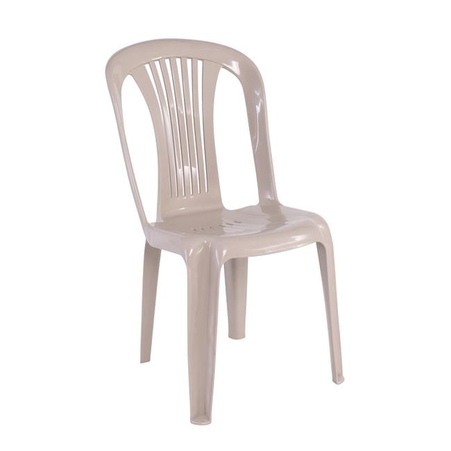 Καρέκλα εξωτερικού χώρου "IRIDE-W" στοιβαζόμενη από pp σε χρώμα καπουτσίνο 47x52x86