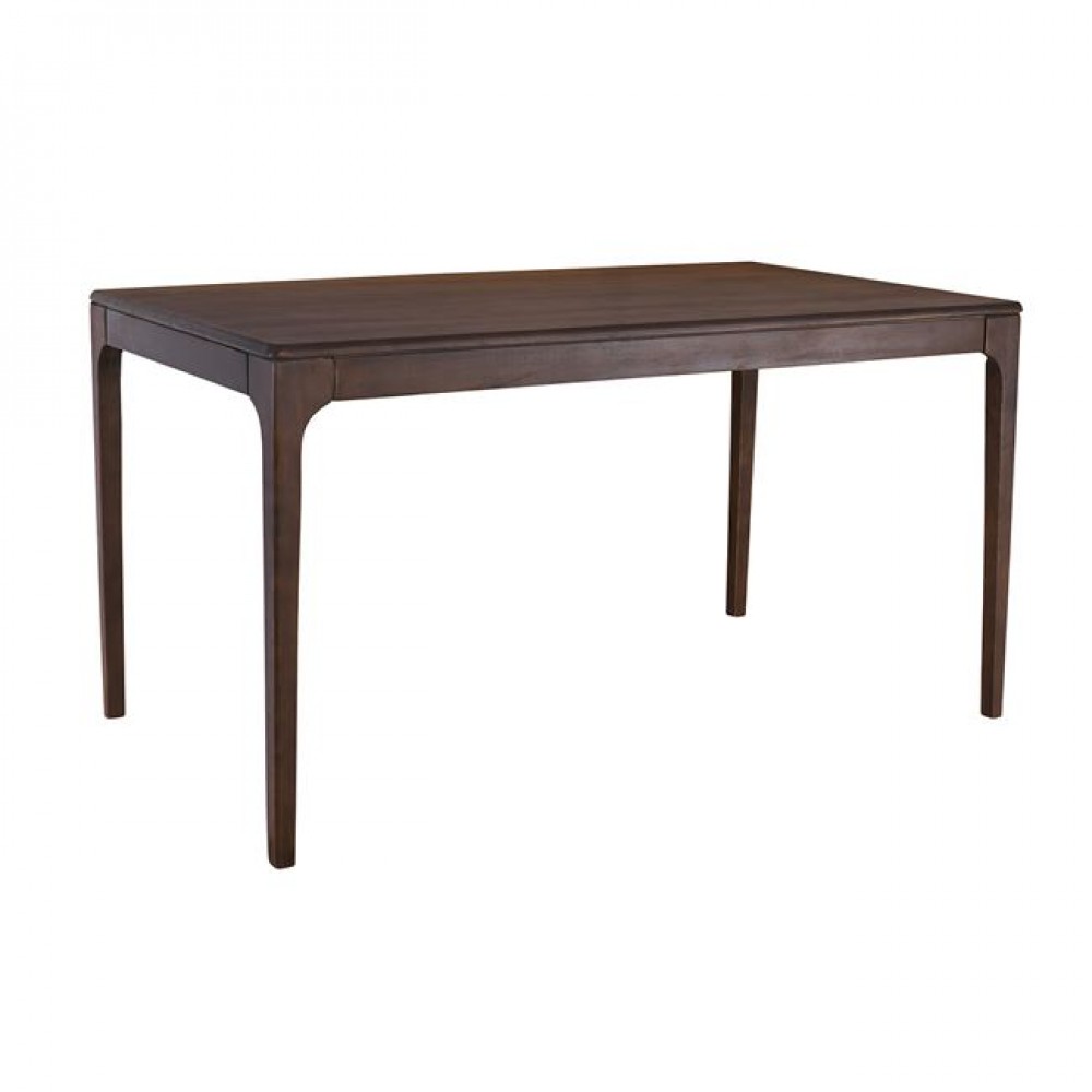 Τραπέζι τραπεζαρίας "CARTER" απο ξύλο σε χρώμα καρυδί 140x80x75