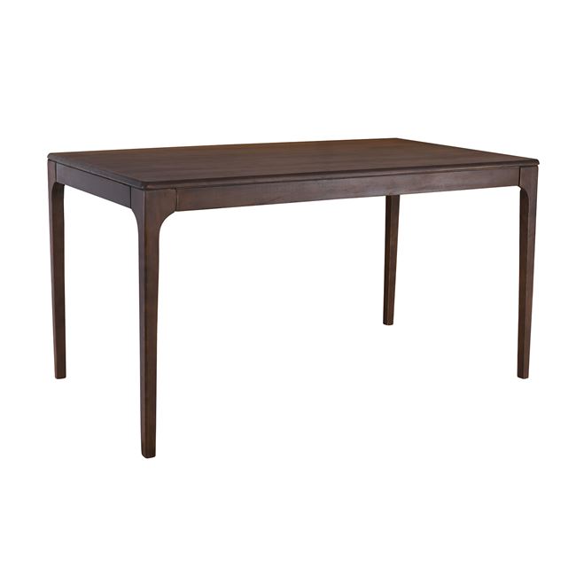 Τραπέζι τραπεζαρίας "CARTER" απο ξύλο σε χρώμα καρυδί 140x80x75