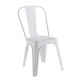 Καρέκλα "RELIX PP" απο PP σε άσπρο χρώμα 47x47x86
