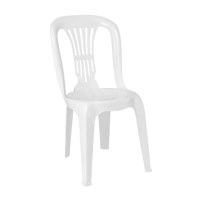 Καρέκλα "WIEN" απο ΡΡ σε χρώμα άσπρο 43x52x87