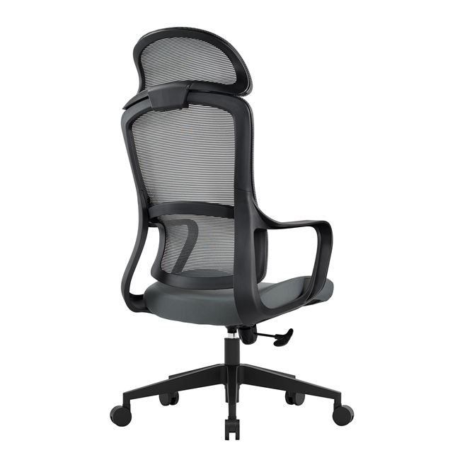 Πολυθρόνα διευθυντή "BF3010" απο mesh ύφασμα σε χρώμα γκρι/μαύρο 61x63x119/128