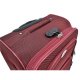 Σετ βαλίτσες 3 τεμαχίων τρόλεϊ σε χρώμα μπορντό 46x32x70