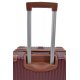 Σετ βαλίτσες 3 τεμαχίων τρόλεϊ σε χρώμα μπορντό 28.50x46x70