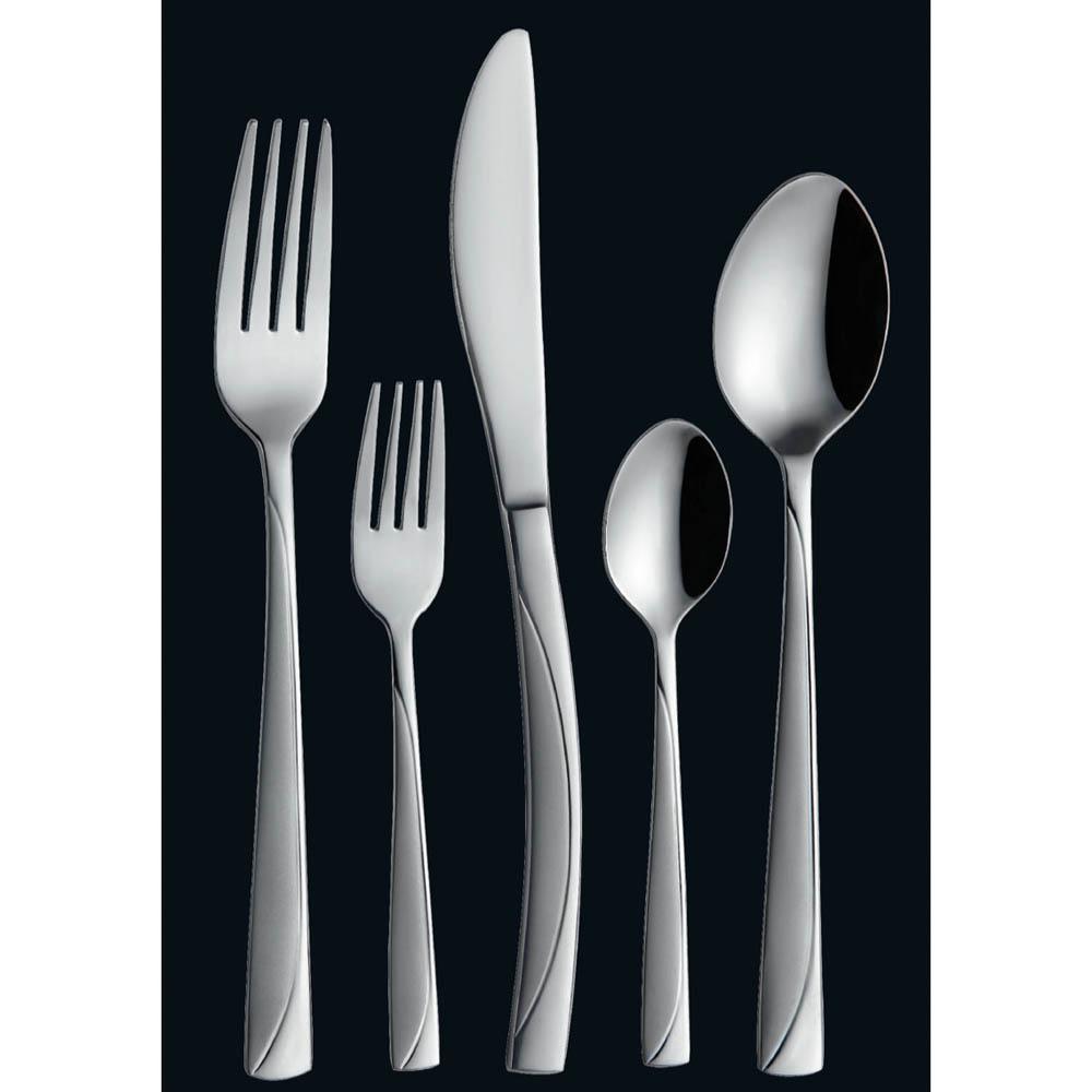 Σετ μαχαιροπήρουνα 30τμχ ανοξείδωτα σε ασημί χρώμα