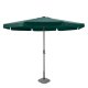 Ομπρέλα κήπου από αλουμίνιο/ύφασμα σε χρώμα πράσινο Φ300