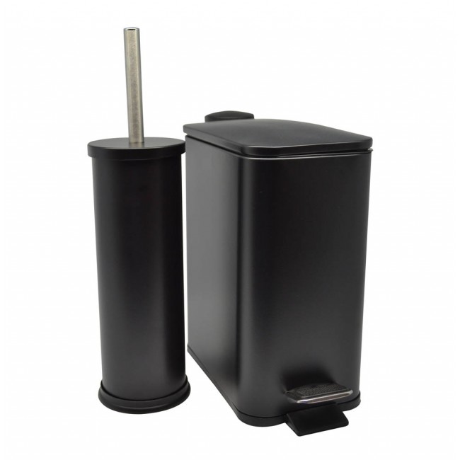 Πιγκάλ βουρτσάκι INOX σε μαύρο χρώμα 10x10x40