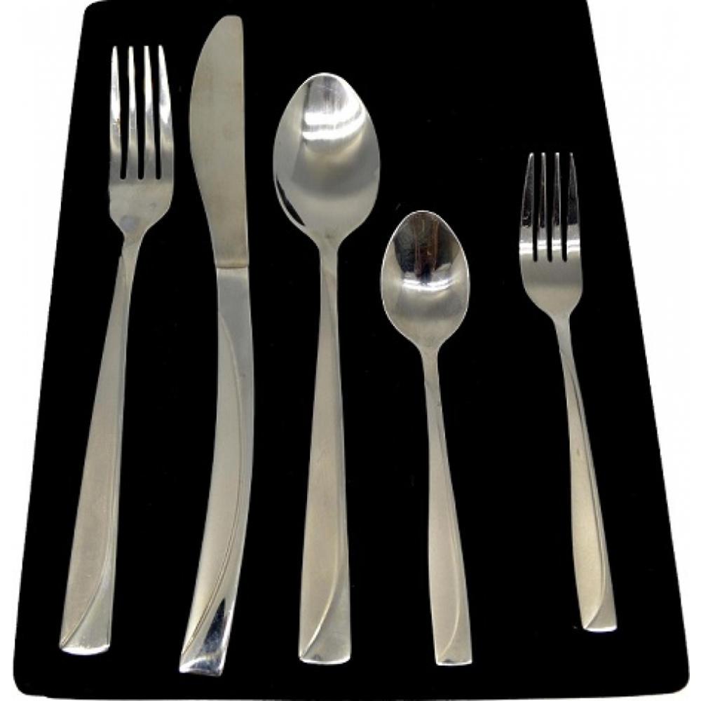 Σετ μαχαιροπήρουνα 72τμχ ανοξείδωτα σε ασημί χρώμα