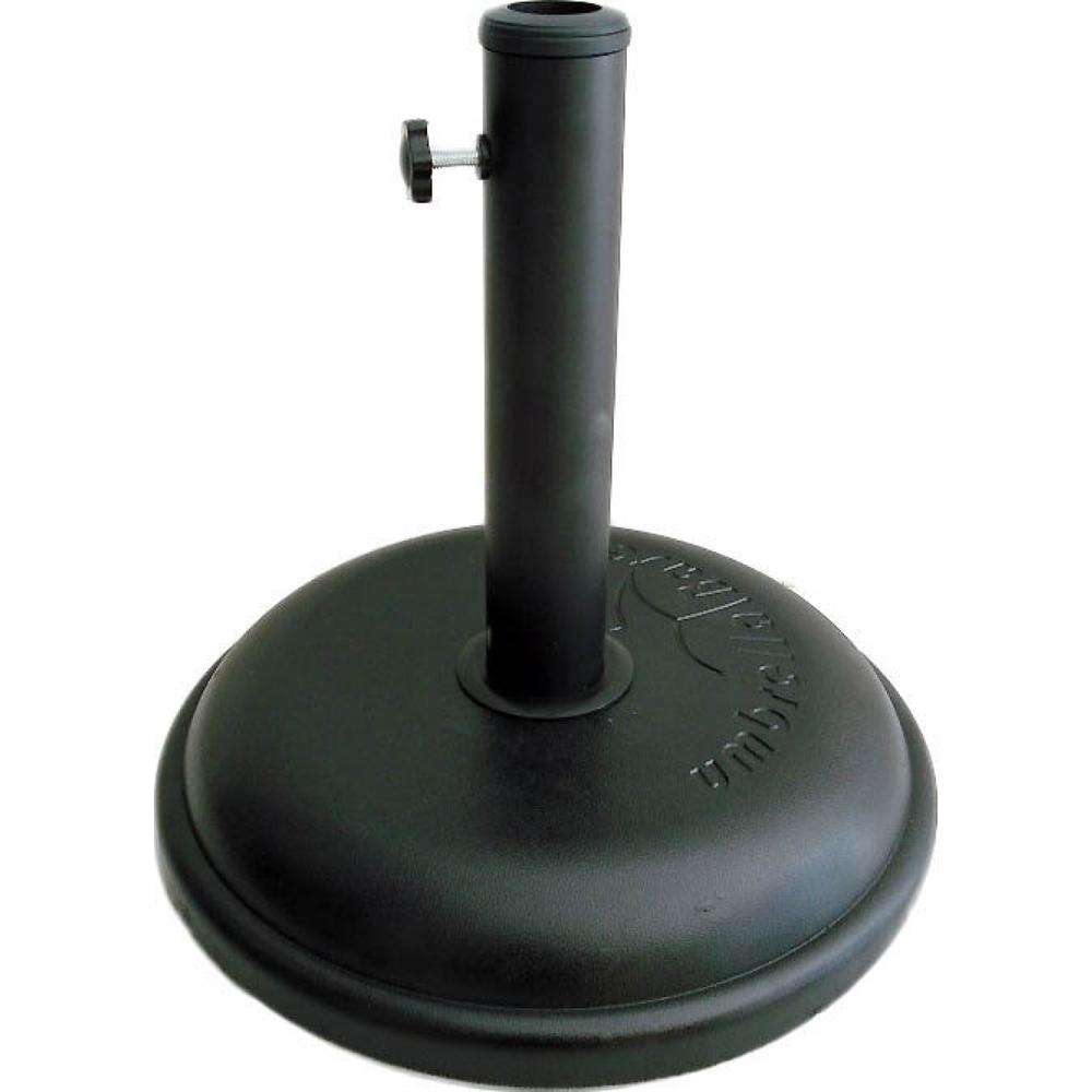 Βάση ομπρέλας από τσιμέντο σε μαύρο χρώμα 16 κιλά Φ40x8