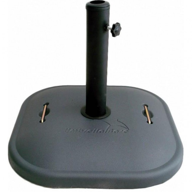 Βάση ομπρέλας από τσιμέντο σε γκρι χρώμα 25 κιλά 50x50x8