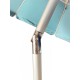 Ομπρέλα θαλάσσης από αλουμίνιο/ύφασμα σε βεραμάν χρώμα Φ225