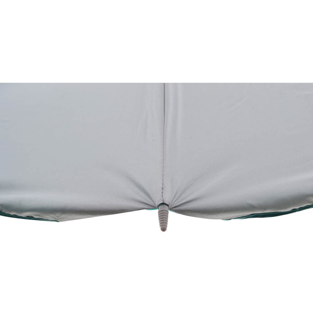 Ομπρέλα θαλάσσης από αλουμίνιο/ύφασμα σε βεραμάν χρώμα Φ225